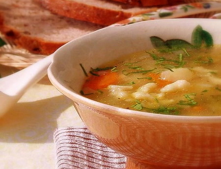 Клецки для супа рецепт приготовления