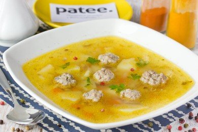 Рецепт как варить суп с фрикадельками