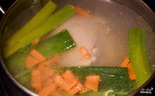 Суп на мясном бульоне рецепт