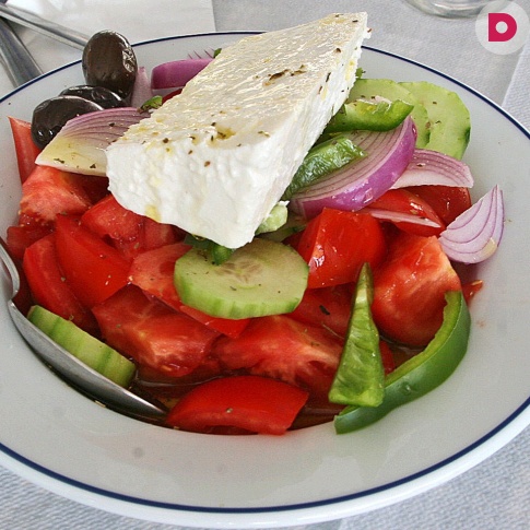 Греческий салат простой рецепт