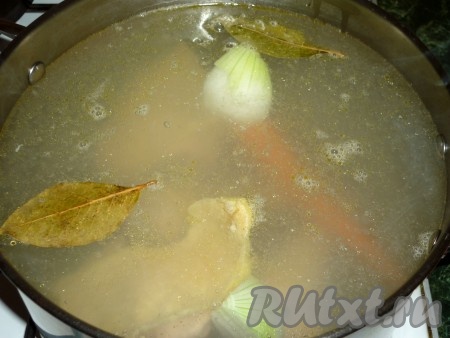 Суп из домашней лапши с курицей пошаговый рецепт