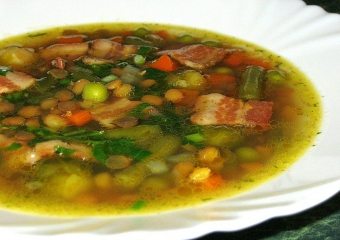 рецепт чечевичного супа с мясом