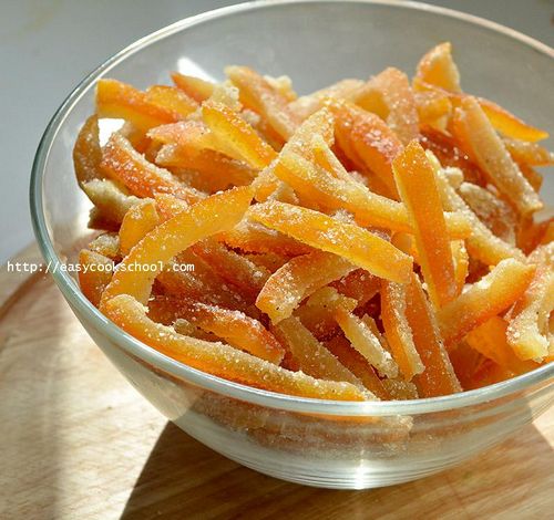 Цукаты из апельсиновых корок в домашних условиях рецепт