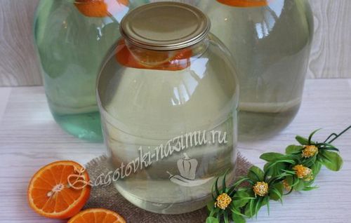 Рецепт закатки березового сока с лимоном
