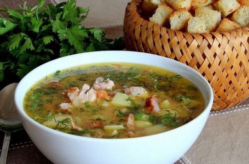Гороховый суп классический рецепт с копченостями