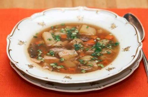 Грибной суп рецепт из замороженных шампиньонов