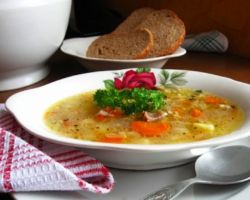 Макаронный суп рецепт