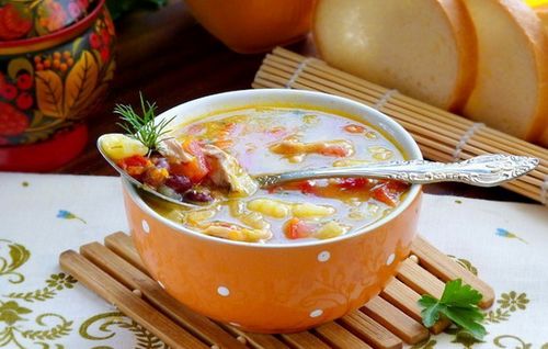 Постный фасолевый суп рецепт из красной фасоли