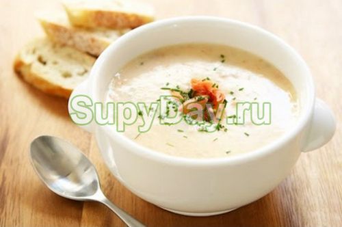Рецепт крем суп из морепродуктов
