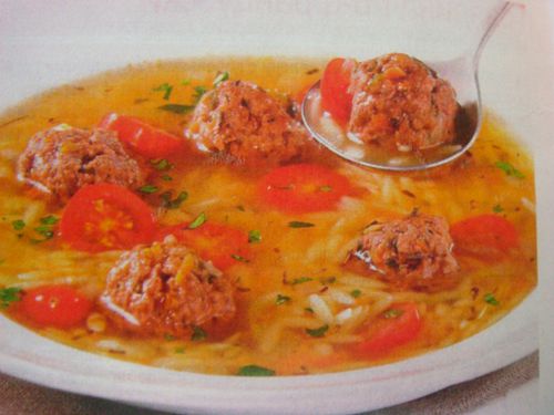 Рецепт вкусного супа с фрикадельками