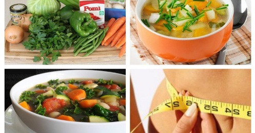 Рецепт жиросжигающего супа для похудения