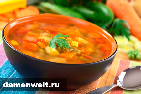 Диетический Овощной Суп Рецепт С Фото
