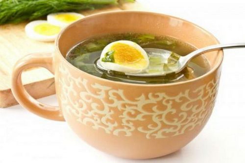 Холодный щавельный суп рецепт с яйцом