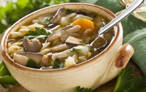 Рецепт суп из белых грибов