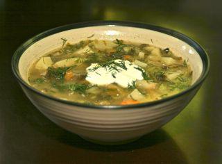 Рецепт суп рассольник с рисом