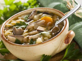 Рецепт суп с подберезовиками