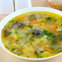 Рецепт суп с сайрой консервированной и рисом