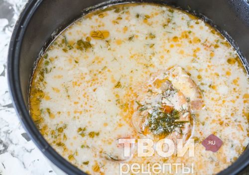 Рецепт сырного супа из плавленного