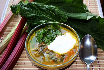 Суп из ревеня рецепт