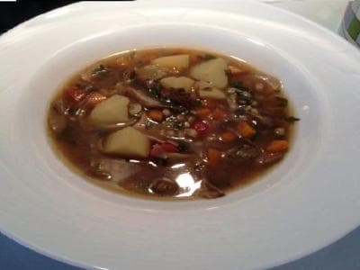 Суп из сушеных грибов рецепт с перловкой