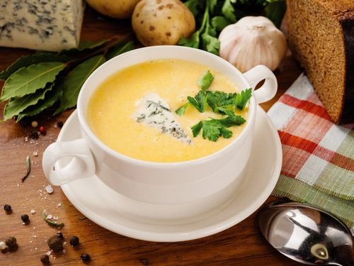 Сырный суп пюре рецепт с плавленным сыром