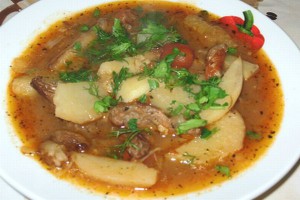 Картофельный суп с говядиной рецепт
