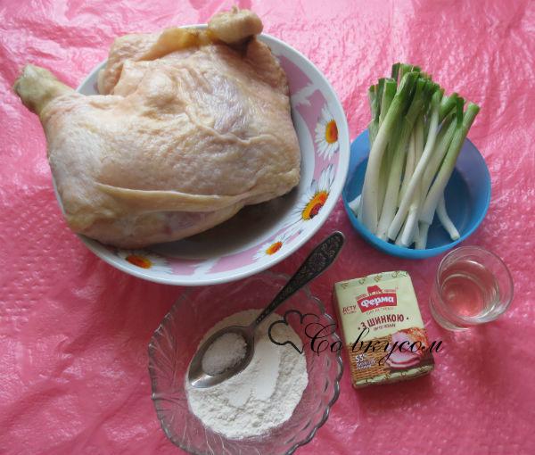 Курица в сырном соусе рецепт