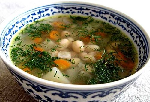 фасолевый суп без мяса рецепт классический