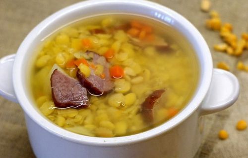 гороховый суп с мясом рецепт классический