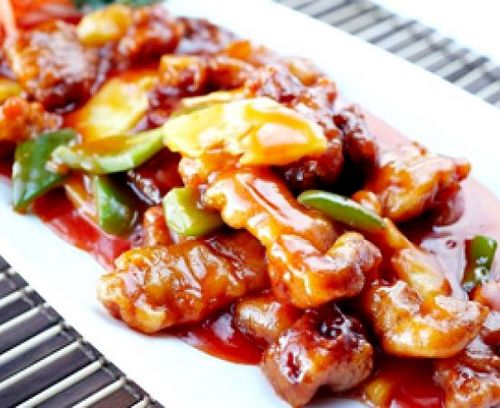 мясо в кисло сладком соусе по китайски рецепт