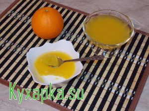 Апельсиновое желе рецепт