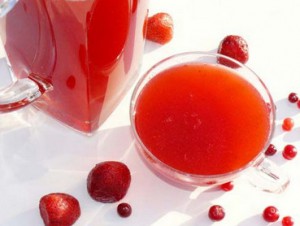 Кисель рецепт из крахмала и замороженных ягод