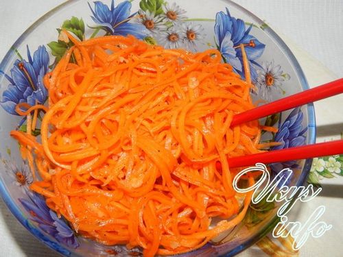 Рецепт корейской морковки в домашних условиях простой