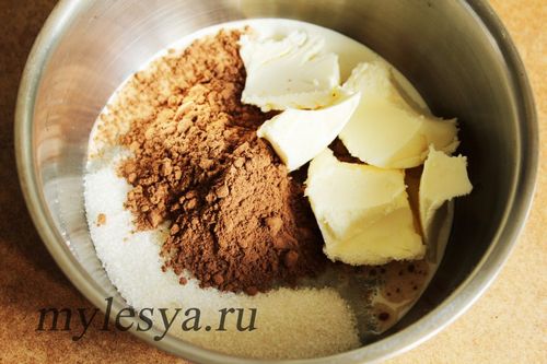 Шоколадная глазурь из молока и какао рецепт с фото