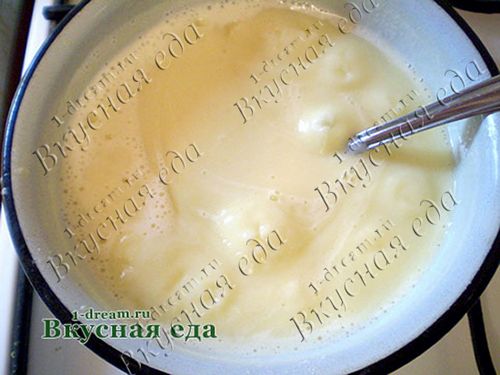 Заварной крем рецепт с маслом