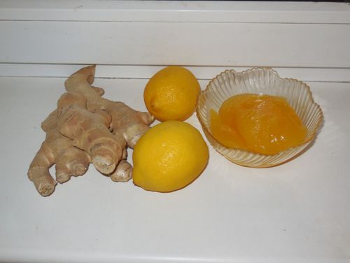Имбирь с медом и лимоном рецепт