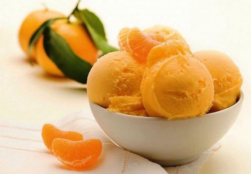 Мороженое мандариновое рецепт