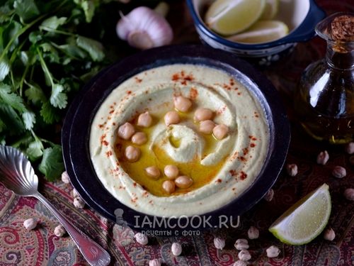 Рецепт хумуса по еврейски