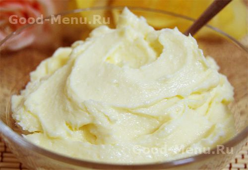 Рецепт крема со сгущенкой и маслом