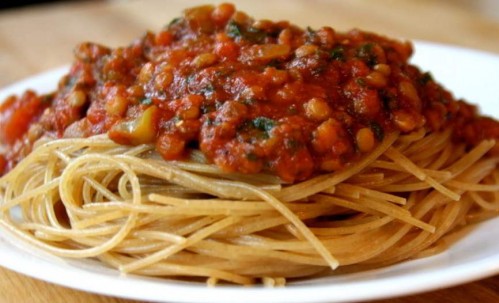 Спагетти с соусом рецепт